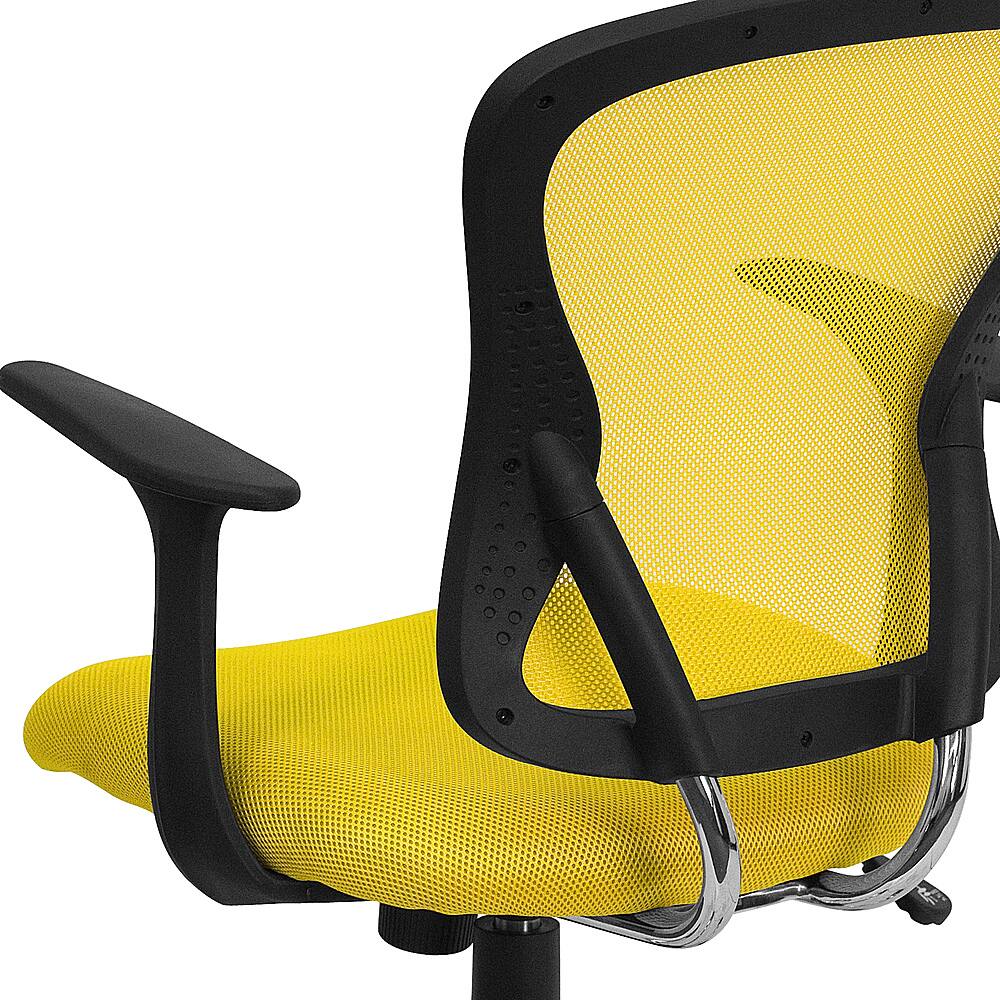 Alt View 17. Alamont Home - Alfred Contemporary Mesh Swivel Office Chair - Yellow.