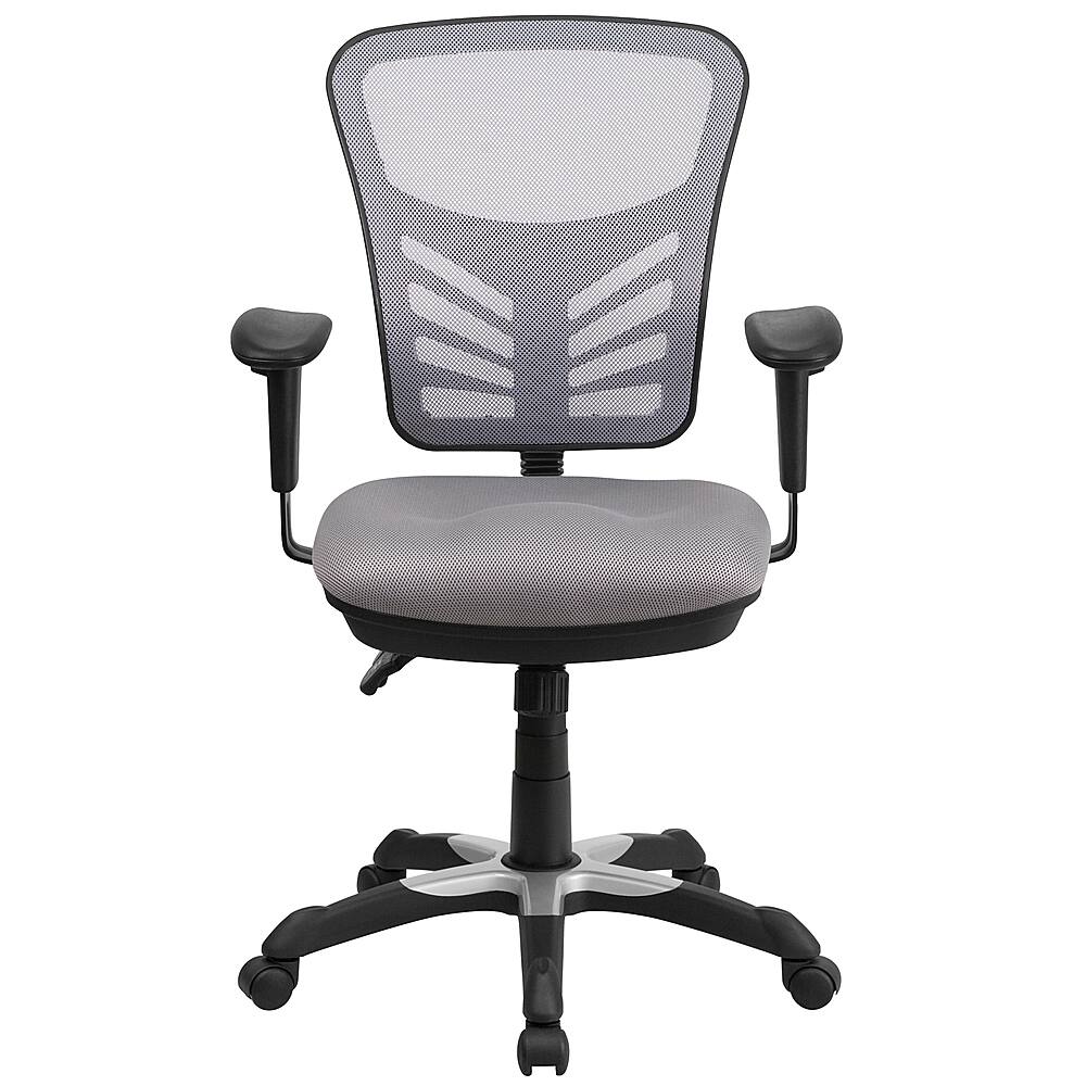 Alt View 11. Alamont Home - Nicholas Contemporary Mesh Executive Swivel Office Chair - Gray.