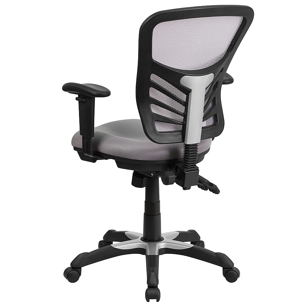 Alt View 14. Alamont Home - Nicholas Contemporary Mesh Executive Swivel Office Chair - Gray.