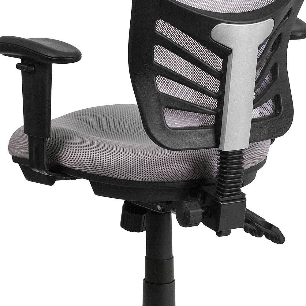 Alt View 15. Alamont Home - Nicholas Contemporary Mesh Executive Swivel Office Chair - Gray.