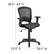 Alt View 13. Alamont Home - Contemporary Mesh Executive Swivel Office Chair - Black.