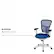Alt View 39. Alamont Home - Nicholas Contemporary Mesh Executive Swivel Office Chair - Blue Mesh/White Frame.