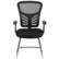 Alt View 11. Alamont Home - Steve Contemporary Mesh Side Chair - Upholstered - Black.