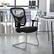 Alt View 12. Alamont Home - Steve Contemporary Mesh Side Chair - Upholstered - Black.