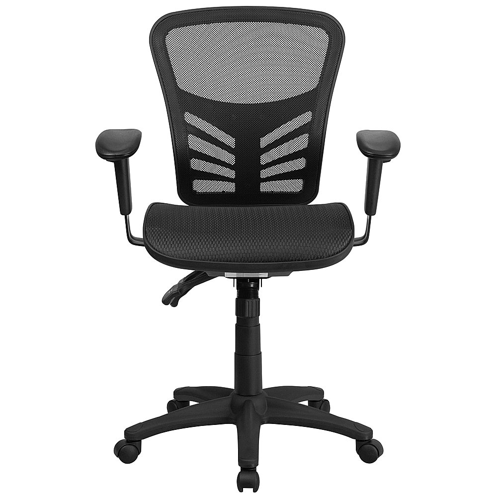 Flash Furniture Lo Contemporary Mesh Executive Swivel Office Chair Gray  H-LC-1388F-1K-GY-GG - Best Buy