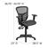 Alt View 13. Alamont Home - Nicholas Contemporary Mesh Executive Swivel Office Chair - Black.
