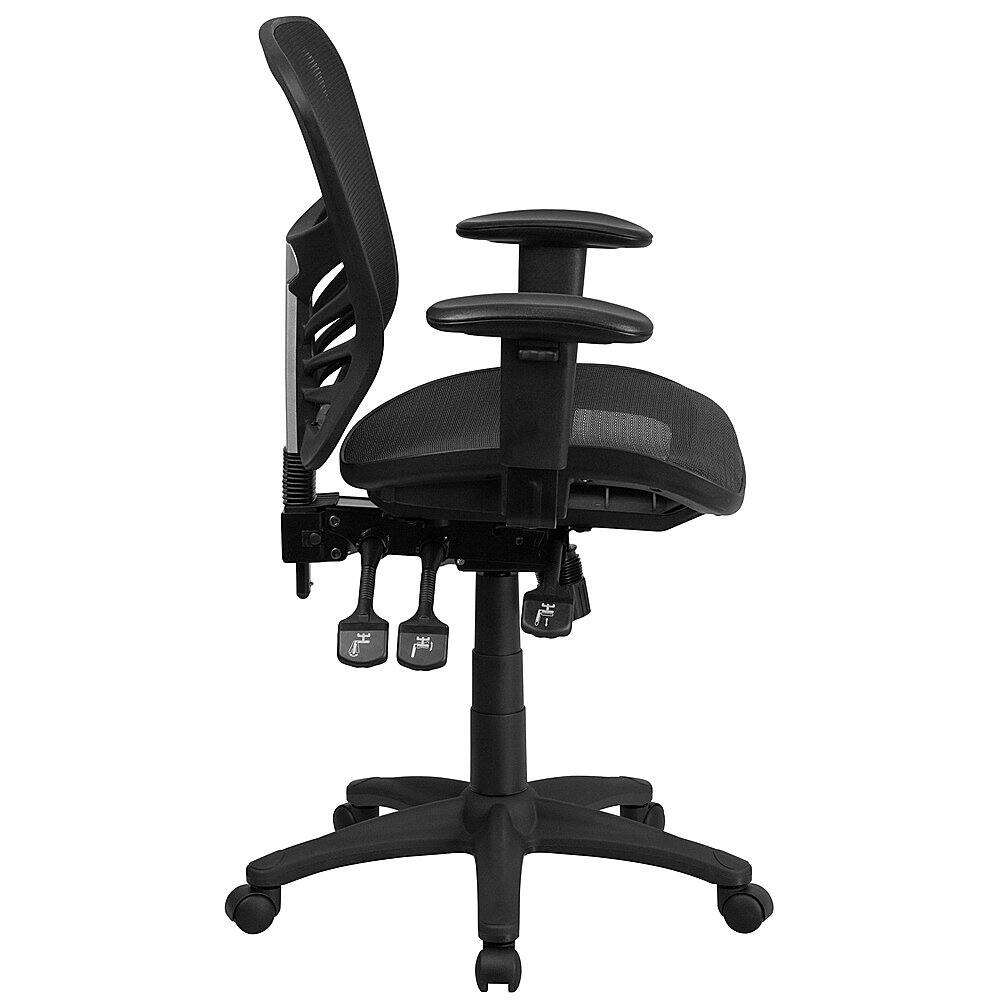Alt View 16. Alamont Home - Nicholas Contemporary Mesh Executive Swivel Office Chair - Black.