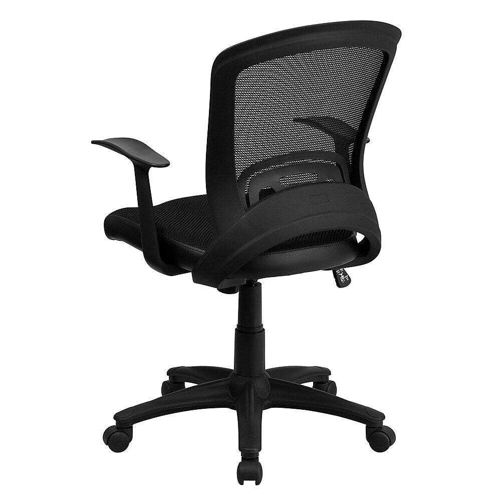 Alt View 14. Alamont Home - Manny Contemporary Mesh Swivel Office Chair - Black.