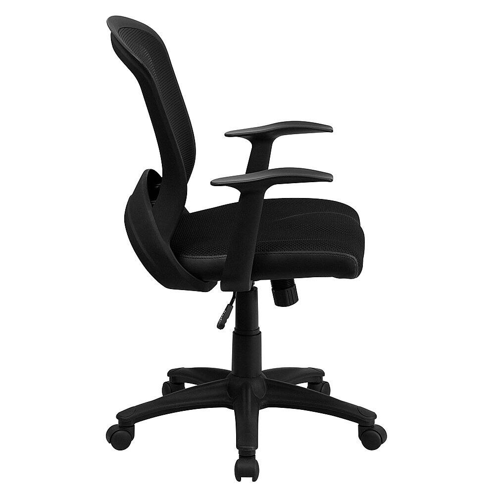 Alt View 16. Alamont Home - Manny Contemporary Mesh Swivel Office Chair - Black.