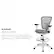 Alt View 39. Alamont Home - Tyler Contemporary Mesh Drafting Stool - Light Gray Mesh/White Frame.