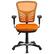 Alt View 11. Alamont Home - Nicholas Contemporary Mesh Executive Swivel Office Chair - Orange.