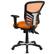 Alt View 14. Alamont Home - Nicholas Contemporary Mesh Executive Swivel Office Chair - Orange.