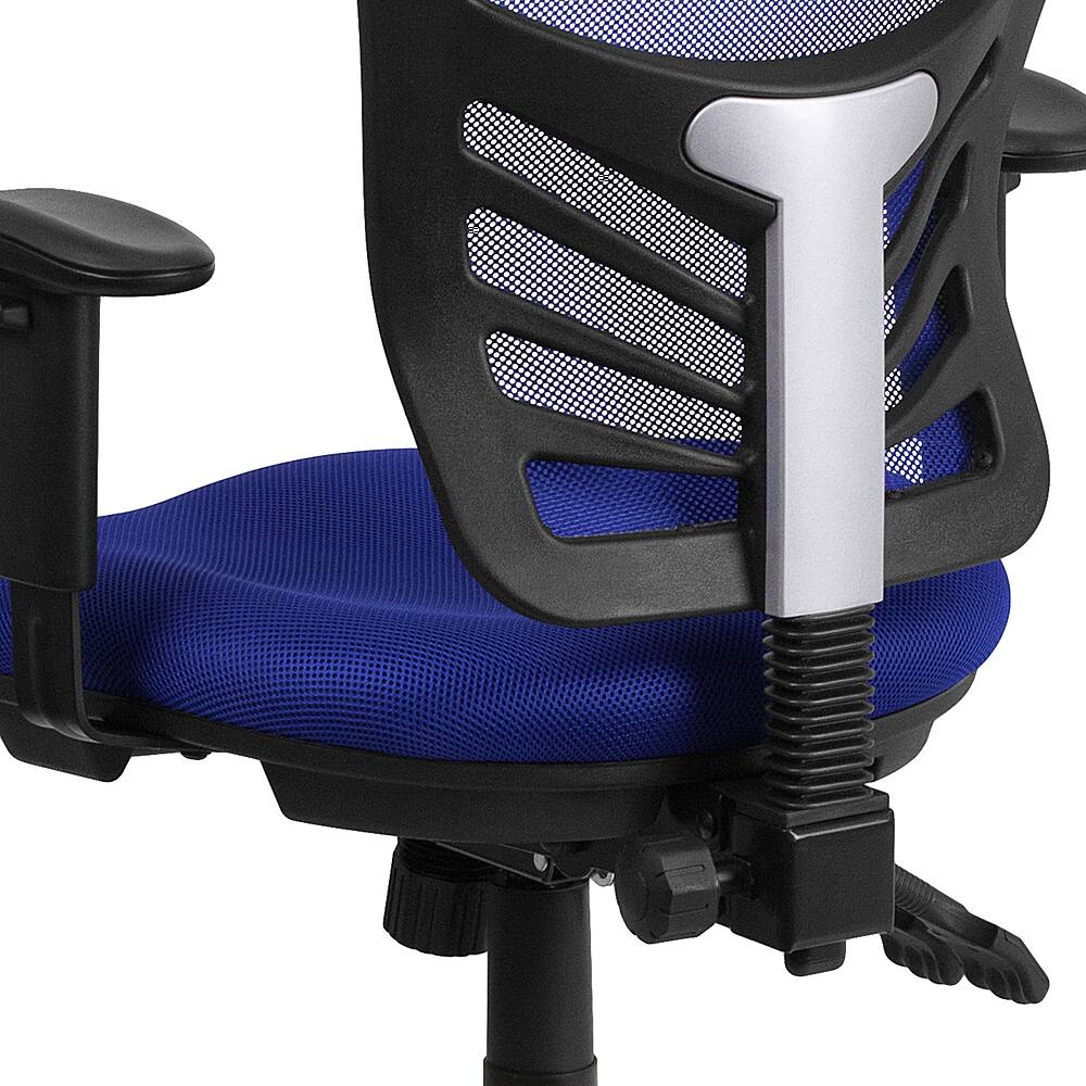 Alt View 15. Alamont Home - Nicholas Contemporary Mesh Executive Swivel Office Chair - Blue.