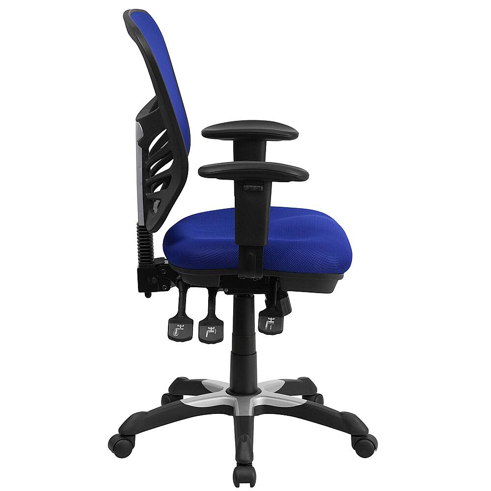 Alt View 16. Alamont Home - Nicholas Contemporary Mesh Executive Swivel Office Chair - Blue.