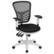 Front. Alamont Home - Nicholas Contemporary Mesh Executive Swivel Office Chair - Black Mesh/White Frame.