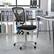 Alt View 12. Alamont Home - Nicholas Contemporary Mesh Executive Swivel Office Chair - Black Mesh/White Frame.