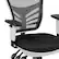 Alt View 15. Alamont Home - Nicholas Contemporary Mesh Executive Swivel Office Chair - Black Mesh/White Frame.