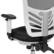Alt View 19. Alamont Home - Nicholas Contemporary Mesh Executive Swivel Office Chair - Black Mesh/White Frame.