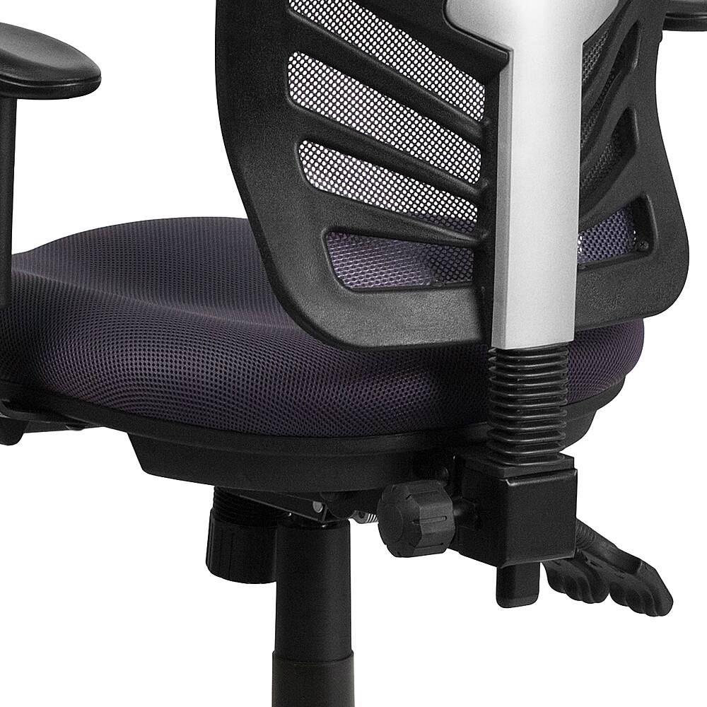 Alt View 15. Alamont Home - Nicholas Contemporary Mesh Executive Swivel Office Chair - Dark Gray.