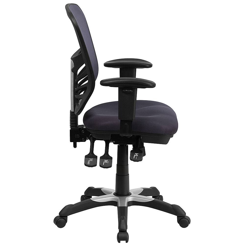 Alt View 16. Alamont Home - Nicholas Contemporary Mesh Executive Swivel Office Chair - Dark Gray.