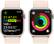 Alt View 17. Apple - Apple Watch Series 9 (GPS + Cellular) 45mm Starlight Aluminum Case with Starlight Sport Loop with Blood Oxygen - Starlight.