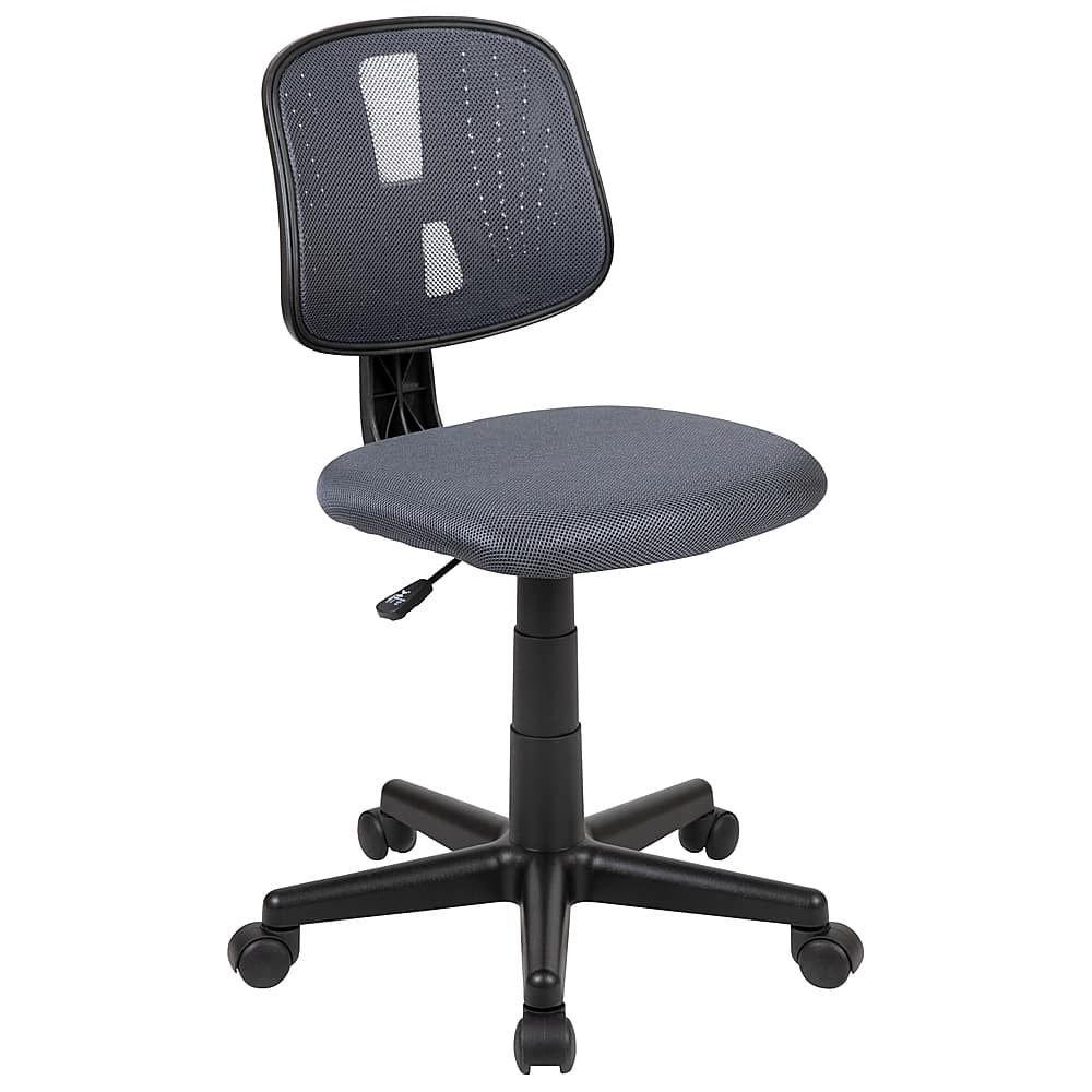 Front. Alamont Home - Alamont Home Contemporary Mesh Swivel Office Chair - Gray.