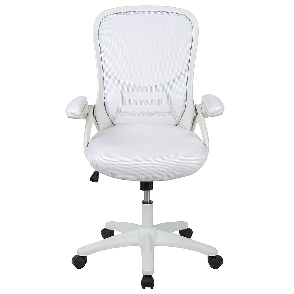 Alt View 23. Alamont Home - Porter Contemporary Mesh Executive Swivel Office Chair - White.
