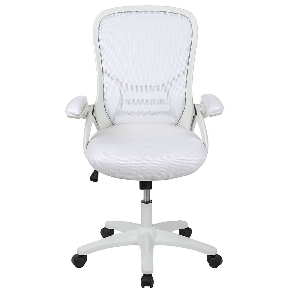 Alt View 23. Alamont Home - Porter Contemporary Mesh Executive Swivel Office Chair - White.