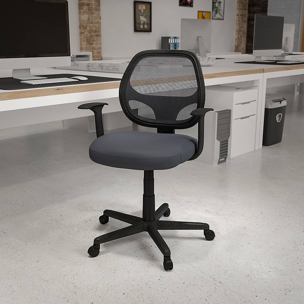 Alt View 12. Alamont Home - Alamont Home Contemporary Mesh Swivel Task Chair - Gray.