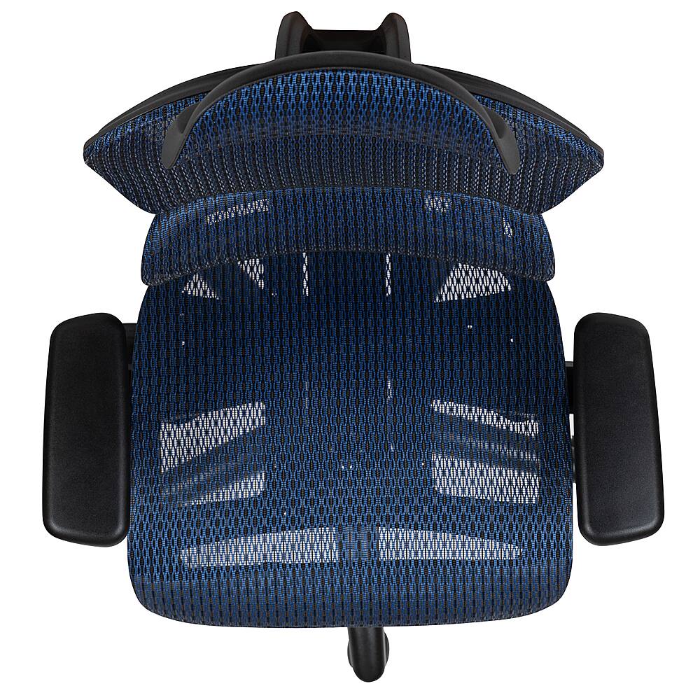 Alt View 17. Alamont Home - Lo Contemporary Mesh Executive Swivel Office Chair - Blue.
