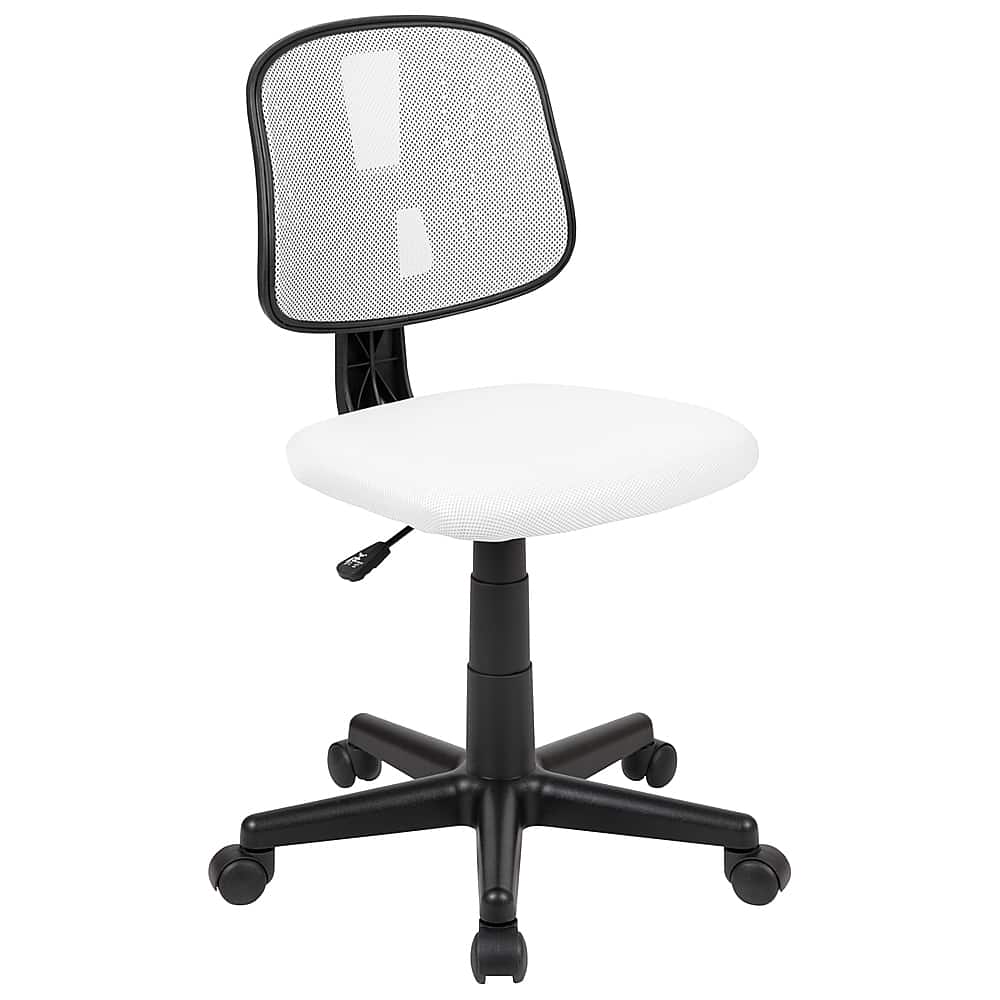 Alamont Home - Contemporary Mesh Swivel Office Chair - White - Front_Zoom