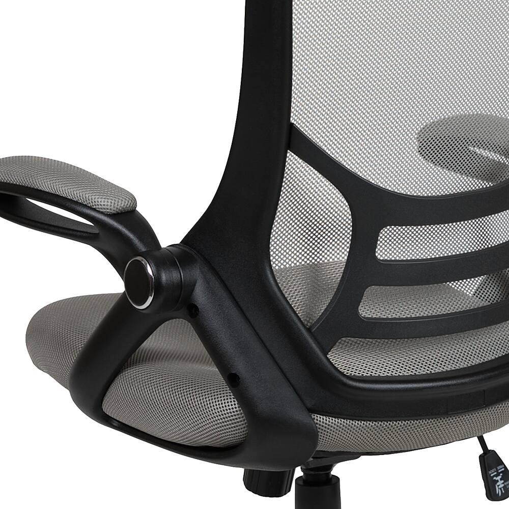 Alt View 19. Alamont Home - Porter Contemporary Mesh Executive Swivel Office Chair - Light Gray.