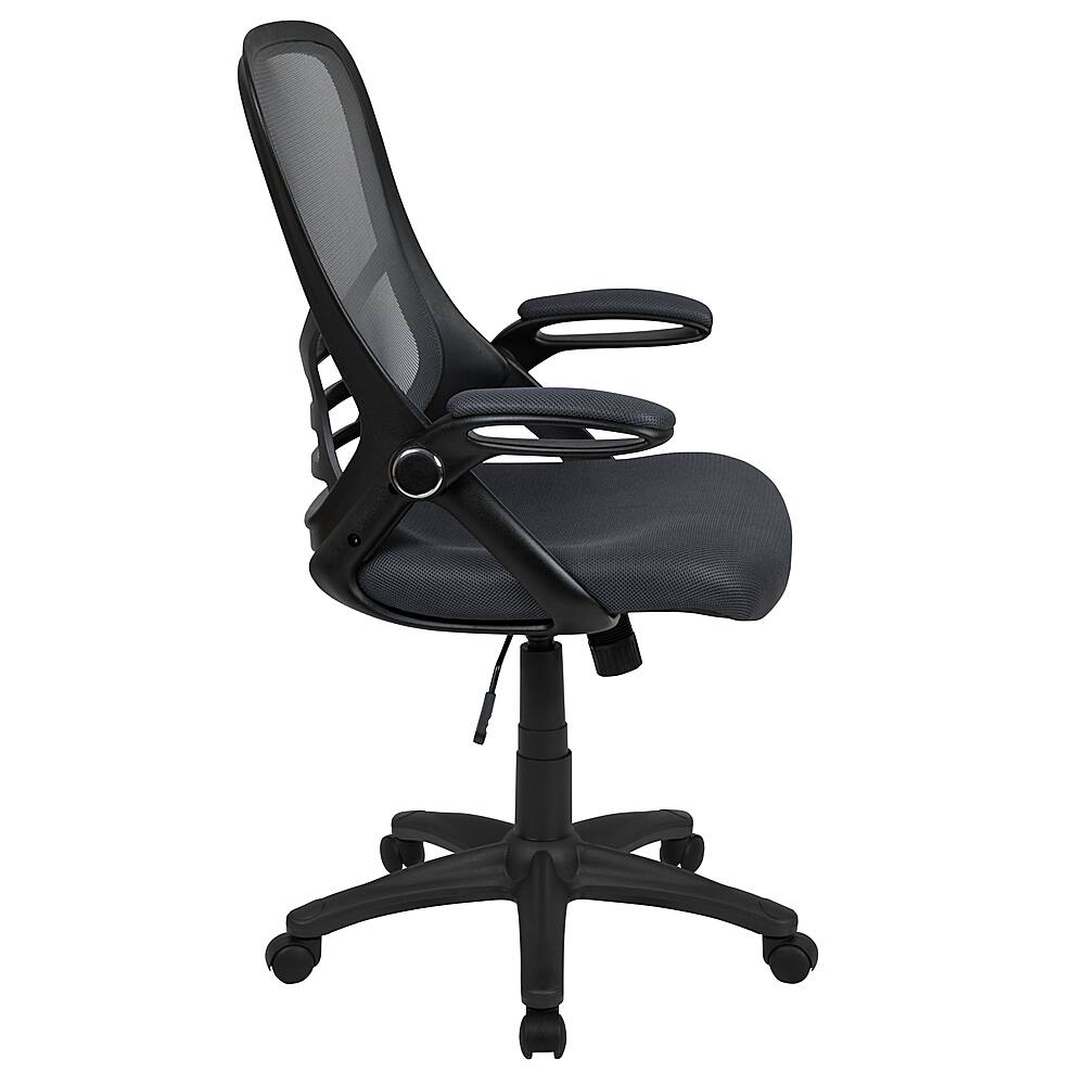 Alt View 22. Alamont Home - Porter Contemporary Mesh Executive Swivel Office Chair - Dark Gray.