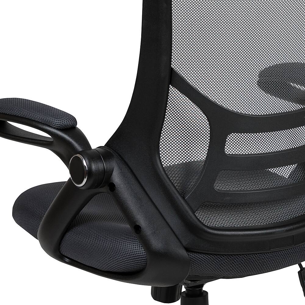 Alt View 21. Alamont Home - Porter Contemporary Mesh Executive Swivel Office Chair - Dark Gray.