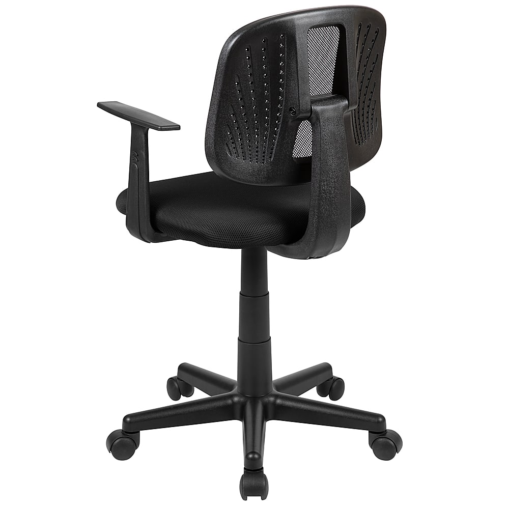 Alt View 14. Alamont Home - Flash Fundamentals Contemporary Mesh Swivel Office Chair with Arms - Black.