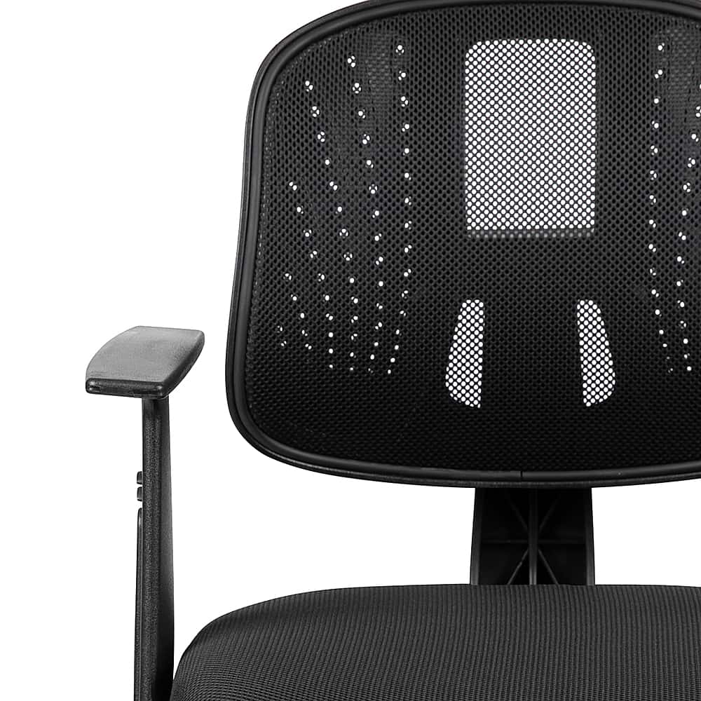 Alt View 15. Alamont Home - Flash Fundamentals Contemporary Mesh Swivel Office Chair with Arms - Black.