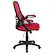 Alt View 16. Alamont Home - Porter Contemporary Mesh Executive Swivel Office Chair - Red.