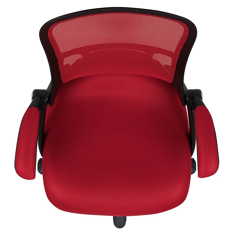 Alt View 17. Alamont Home - Porter Contemporary Mesh Executive Swivel Office Chair - Red.