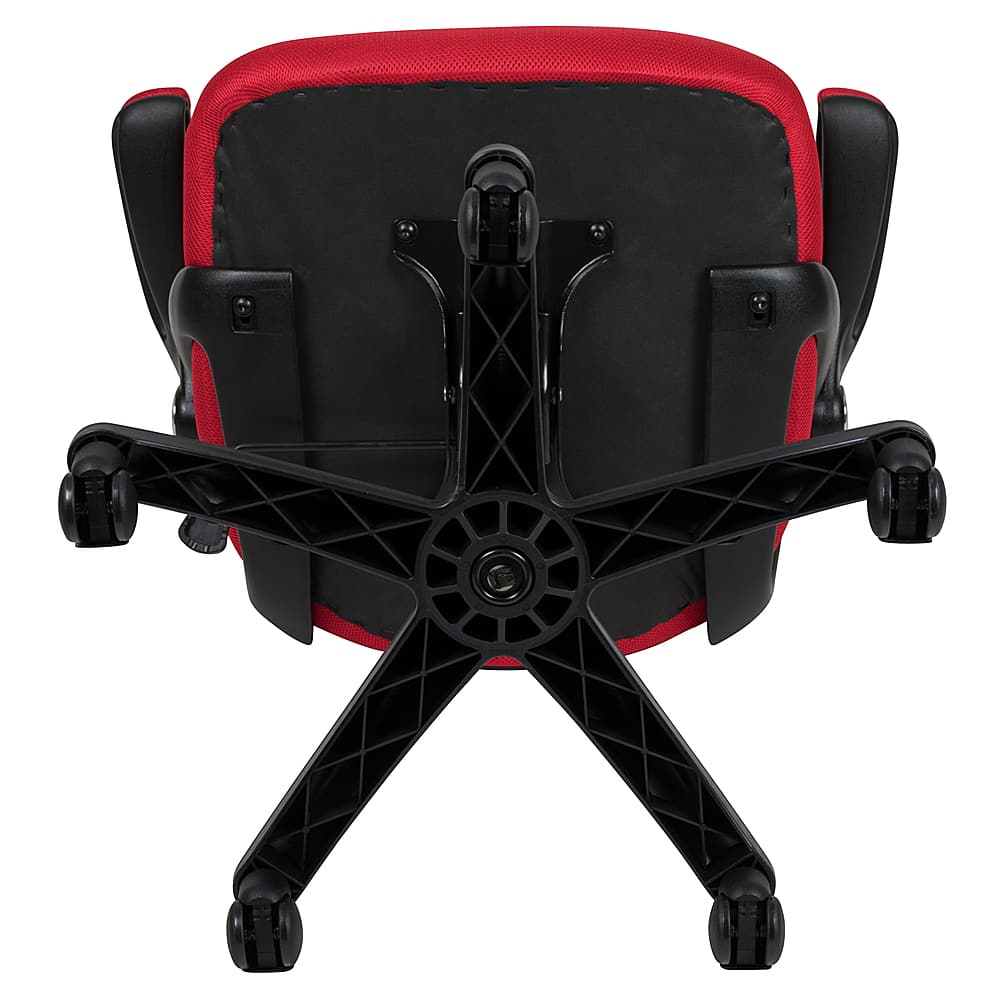Alt View 18. Alamont Home - Porter Contemporary Mesh Executive Swivel Office Chair - Red.