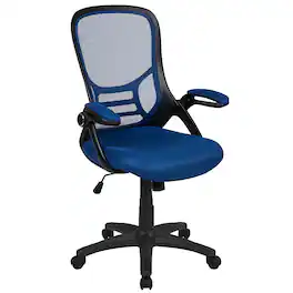 Alamont Home - Porter Contemporary Mesh Executive Swivel Office Chair - Blue