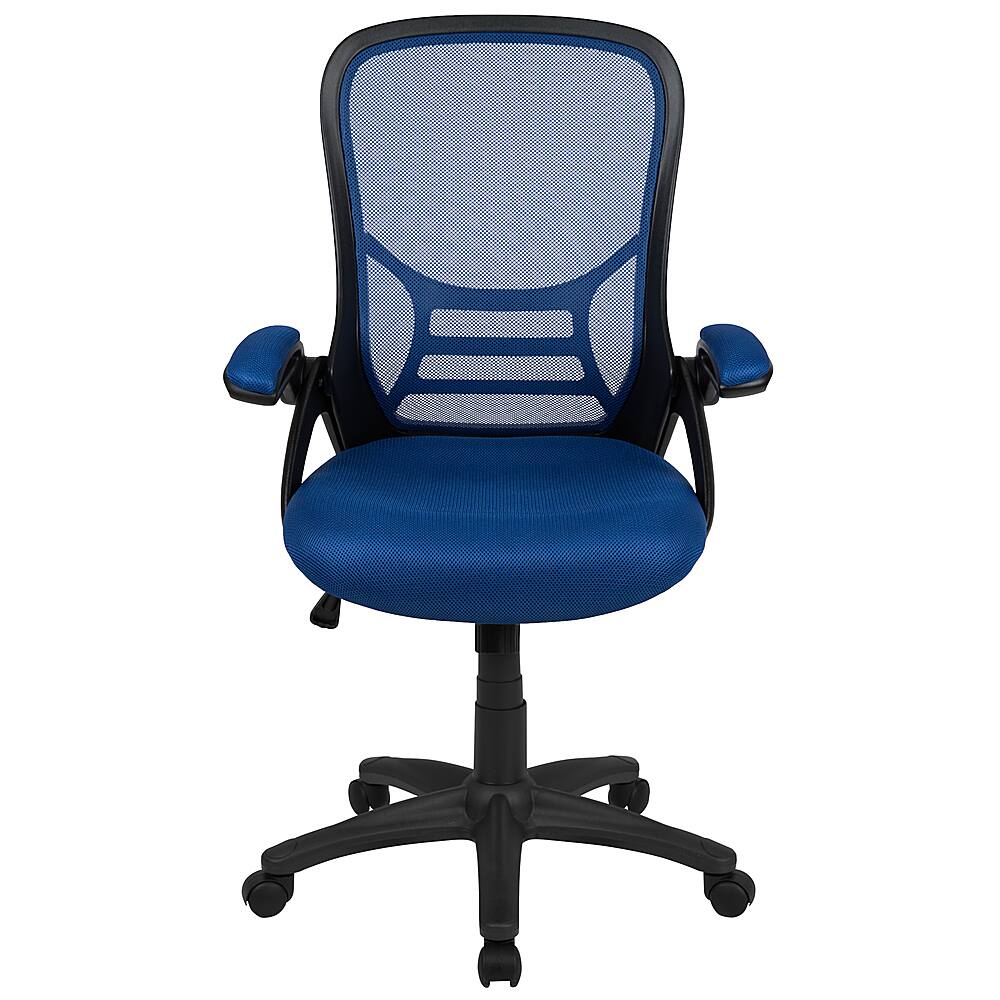 Alt View 11. Alamont Home - Porter Contemporary Mesh Executive Swivel Office Chair - Blue.