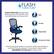 Flash Furniture Flash Furniture High Back Blue Mesh Ergonomic Swivel Office Chair with Black Frame and Flip-up Arms Safe Durable High-Quality Commercial Grade Commercial grade tested to ensure the safety and durability of our Flash Furniture products. This product conforms with ANSI/BIFMA X5.1 Standard for office chairs.