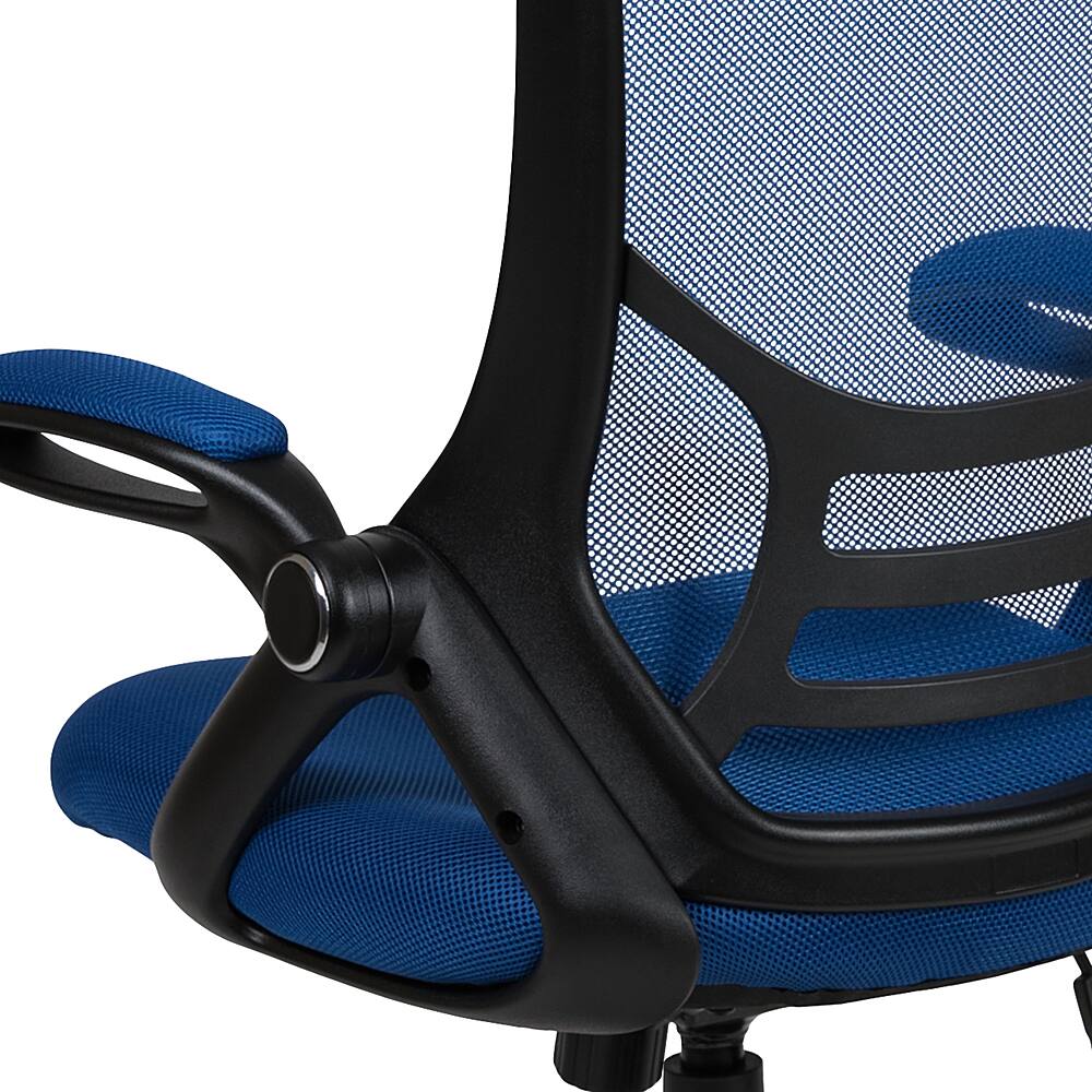 Alt View 19. Alamont Home - Porter Contemporary Mesh Executive Swivel Office Chair - Blue.