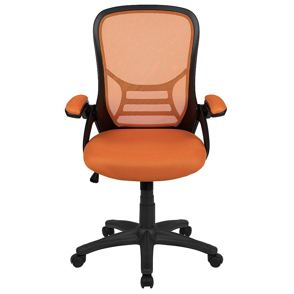 Alt View 11. Alamont Home - Porter Contemporary Mesh Executive Swivel Office Chair - Orange.