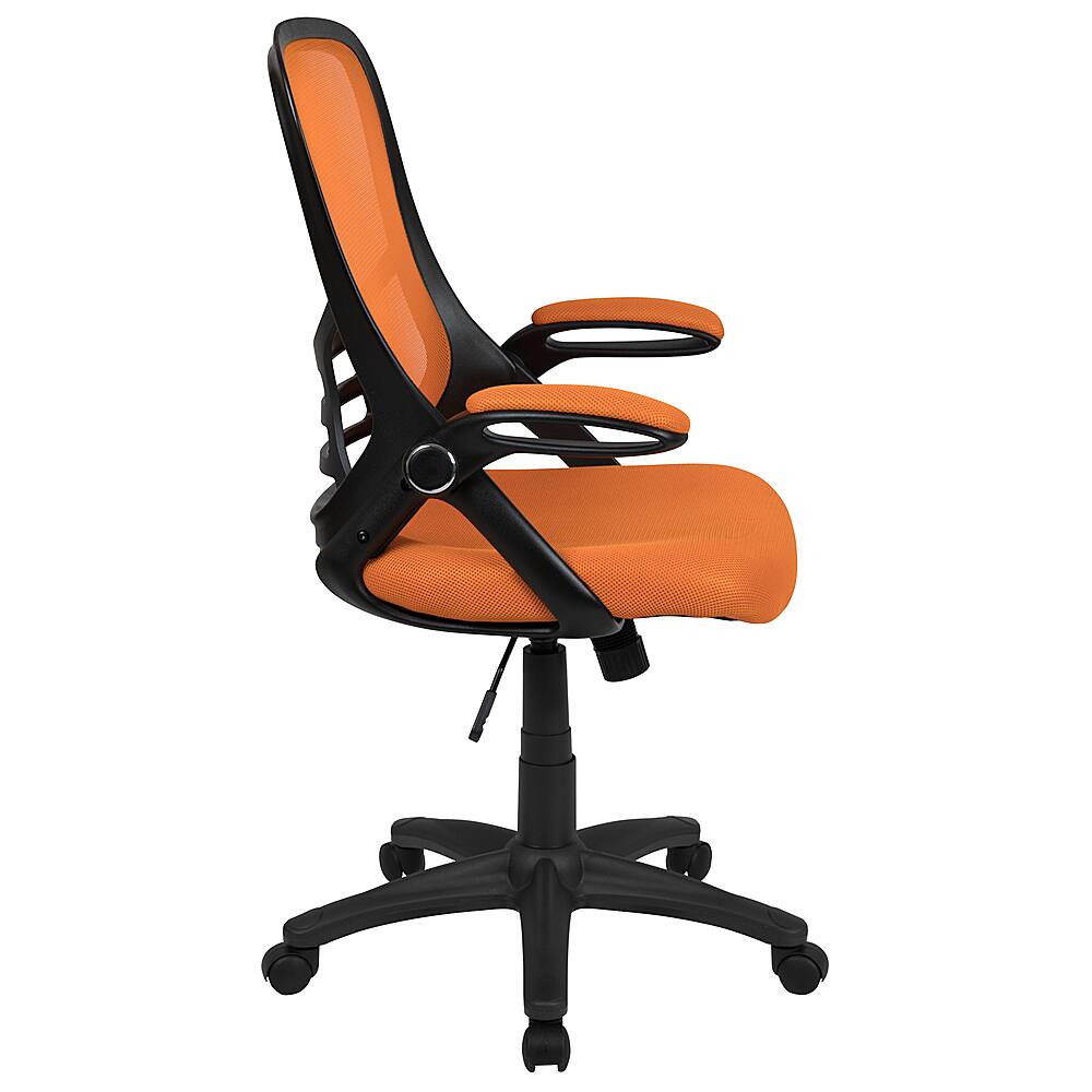 Alt View 16. Alamont Home - Porter Contemporary Mesh Executive Swivel Office Chair - Orange.