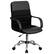 Front. Alamont Home - Manor Contemporary Leather/Faux Leather Swivel Office Chair - Black.