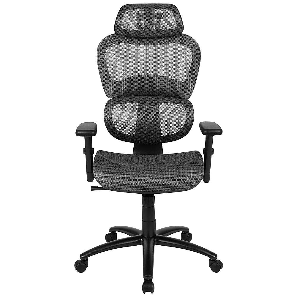 Alt View 11. Alamont Home - Lo Contemporary Mesh Executive Swivel Office Chair - Gray.