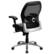 Alt View 12. Alamont Home - Albert Contemporary Leather/Faux Leather Executive Swivel Office Chair - Black LeatherSoft/Mesh.