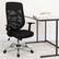 Alt View 12. Alamont Home - Noreen Contemporary Mesh Executive Swivel Office Chair - Black.