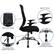 Alt View 40. Alamont Home - Noreen Contemporary Mesh Executive Swivel Office Chair - Black.
